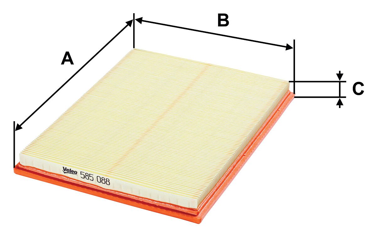 Filtro de ar VALEO ref. 585088